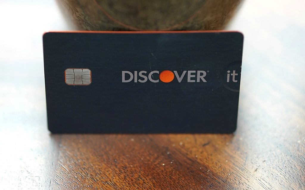 Discover it Chrome, my first credit card, which started as a secured card