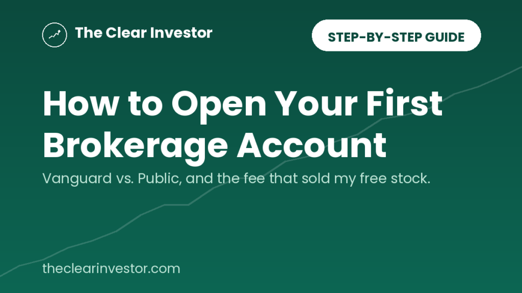 How to open your first brokerage account featured image