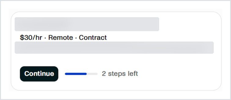 Handshake AI project paying $30 an hour, remote contract, with project details hidden