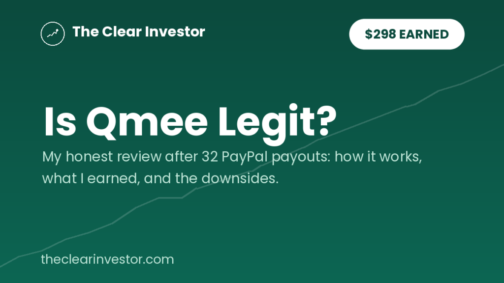 Is Qmee legit? My honest Qmee review after $298 earned